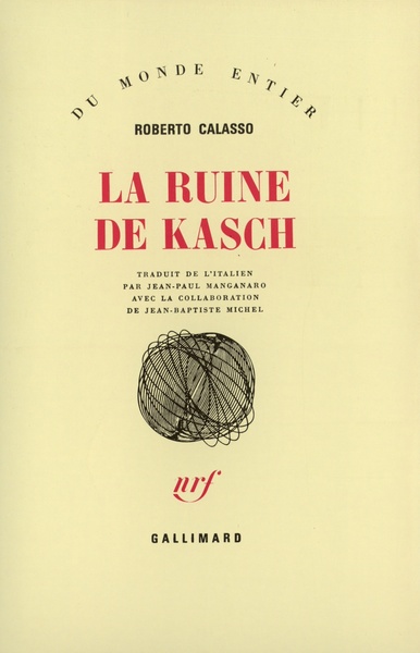 La ruine de Kasch (9782070708758-front-cover)