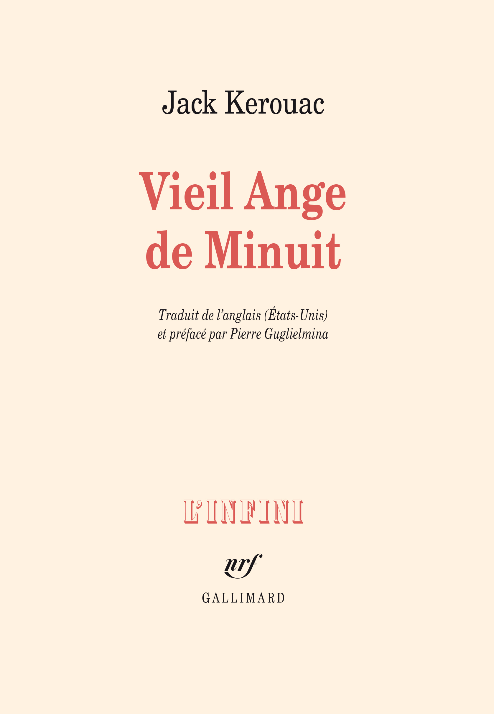 Vieil Ange de Minuit / citéCitéCITE /Shakespeare et l'outsider (9782070747641-front-cover)