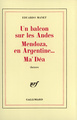 Un Balcon sur les Andes - Mendoza en Argentine... - Ma'Déa (9782070705269-front-cover)
