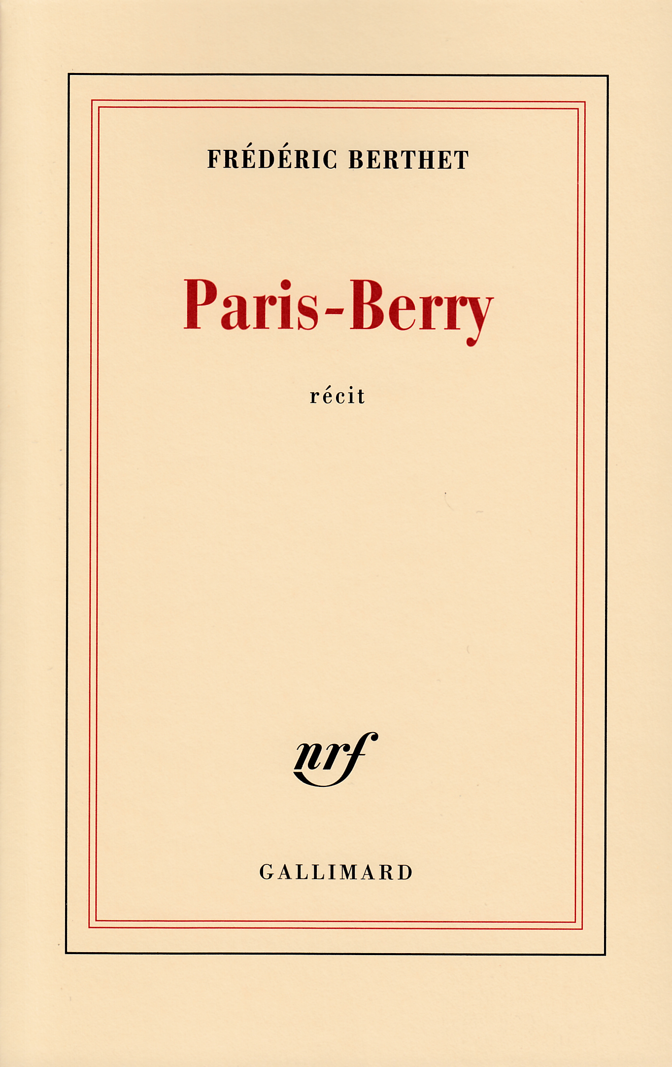 Paris-Berry (9782070729142-front-cover)