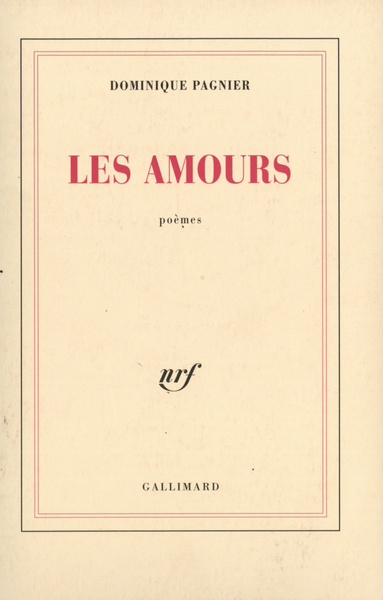 Les Amours (9782070751037-front-cover)