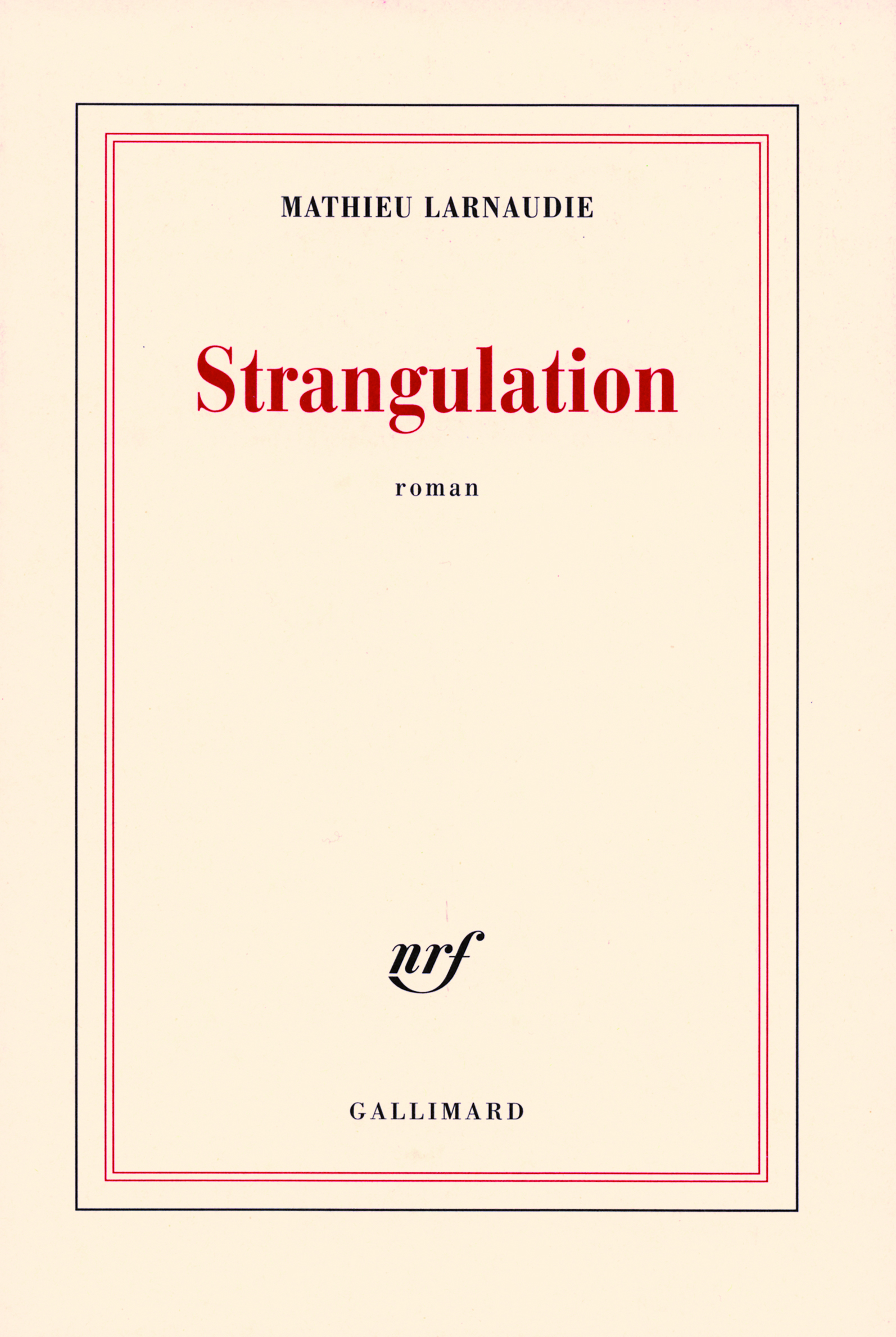 Strangulation (9782070786008-front-cover)