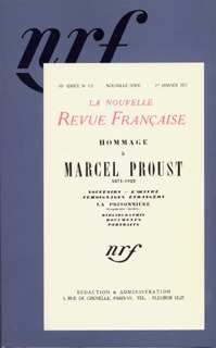 Hommage à Marcel Proust, (1871-1922) (9782070720965-front-cover)