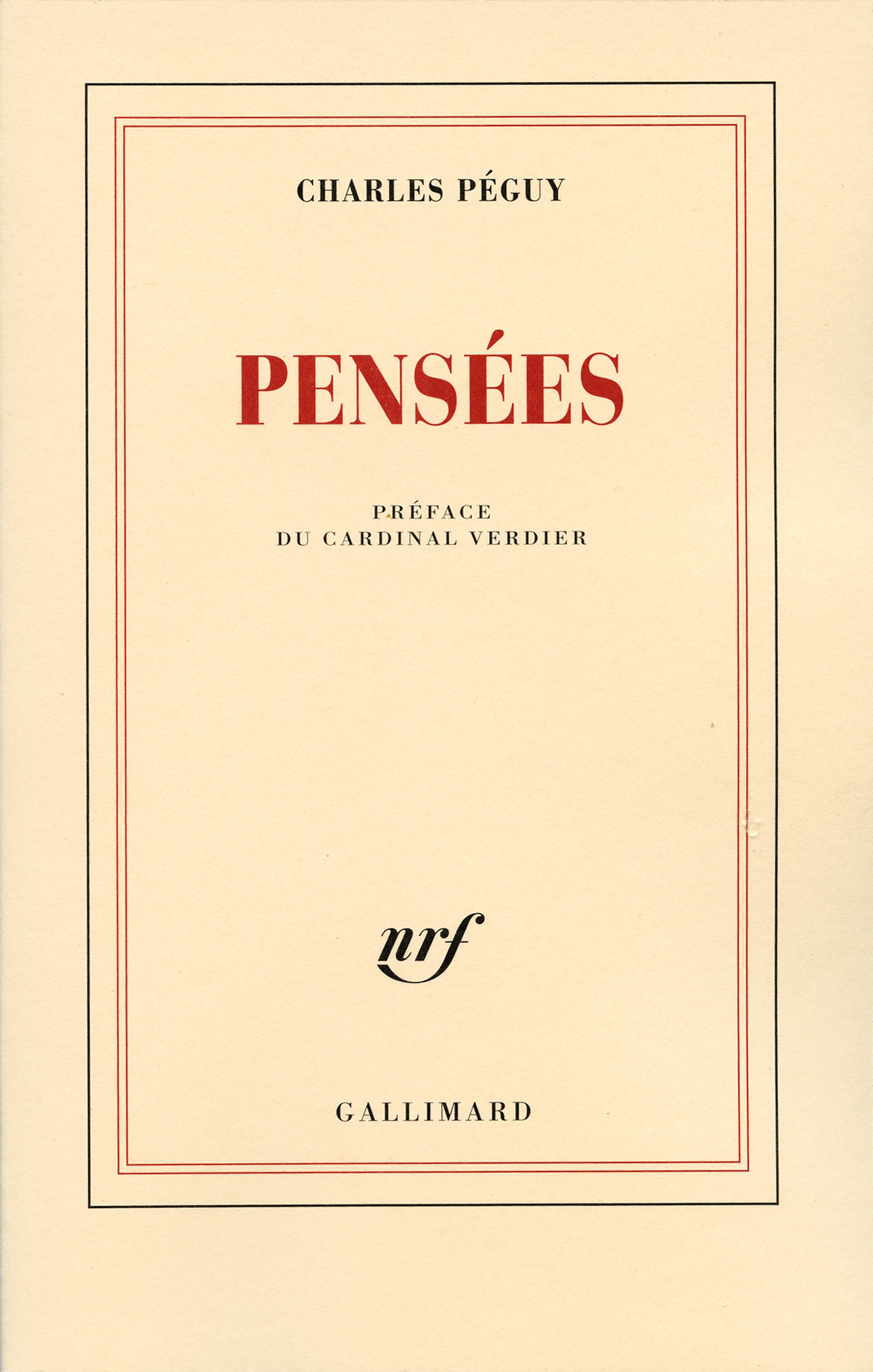 Pensées (9782070754045-front-cover)