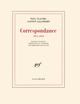 Correspondance, (1911-1954) (9782070741373-front-cover)