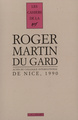 Actes du Colloque international Roger Martin du Gard, Nice (4-6 octobre 1990) (9782070728206-front-cover)