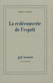 La redécouverte de l'esprit (9782070736416-front-cover)