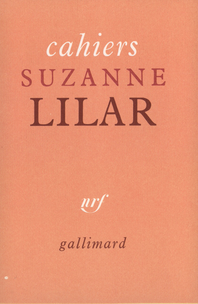 Cahiers Suzanne Lilar (9782070706327-front-cover)