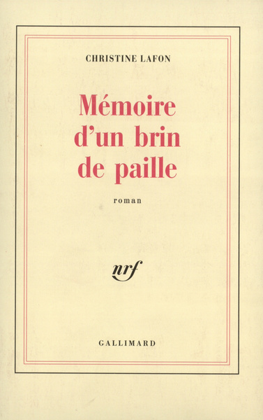 Mémoire d'un brin de paille (9782070718283-front-cover)