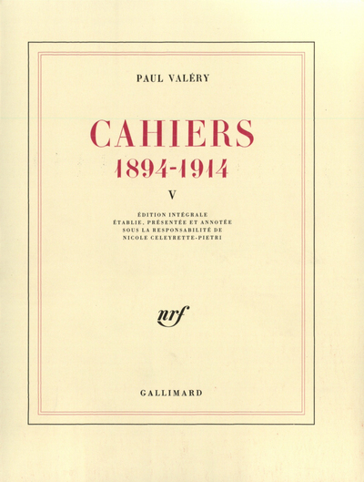 Cahiers, (1894-1914)-1902-1903 (9782070737734-front-cover)