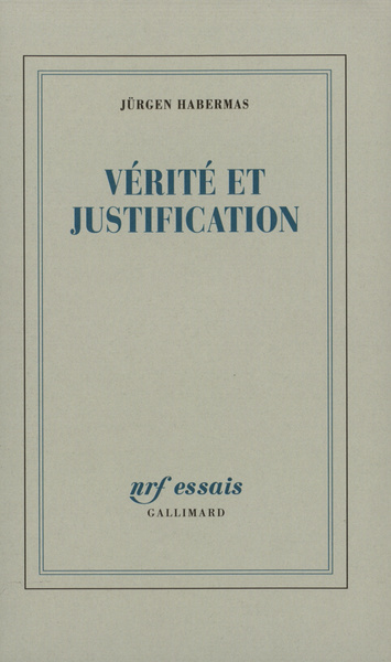 Vérité et justification (9782070757886-front-cover)