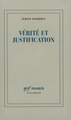 Vérité et justification (9782070757886-front-cover)