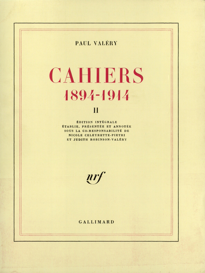 Cahiers, (1894-1914) (9782070714889-front-cover)