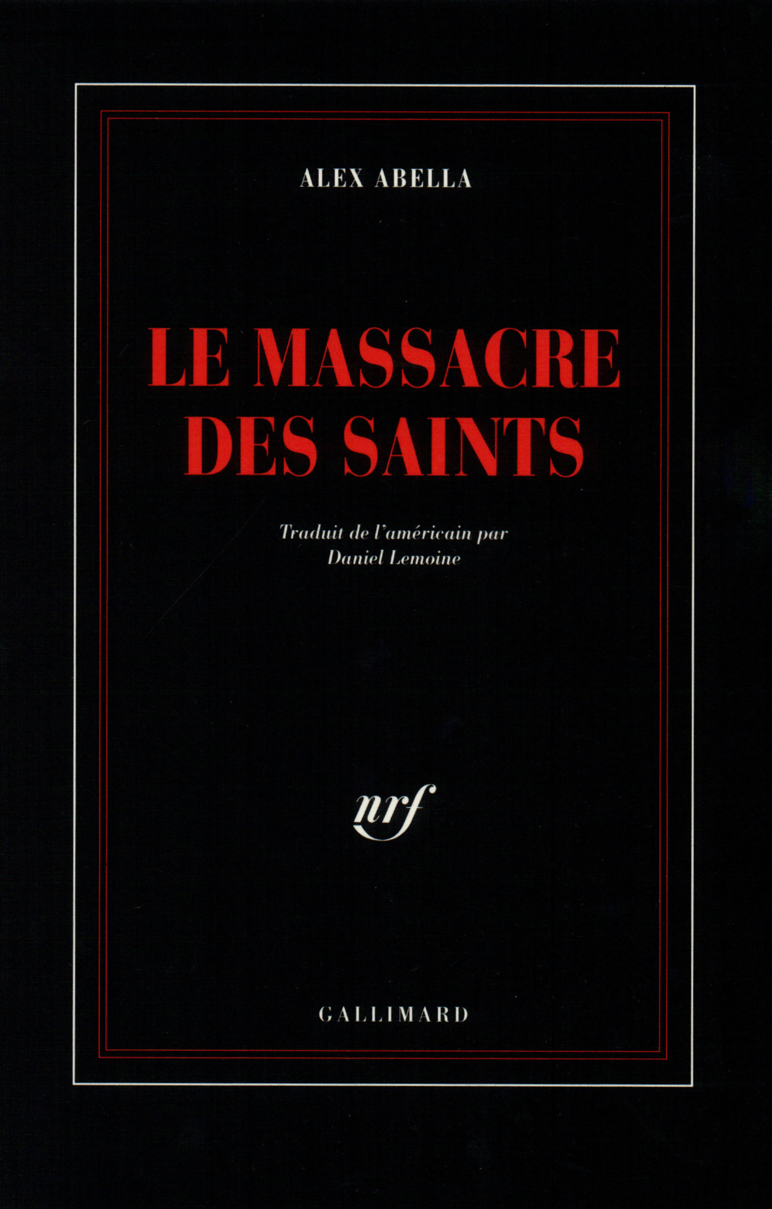 Le Massacre des Saints (9782070726547-front-cover)