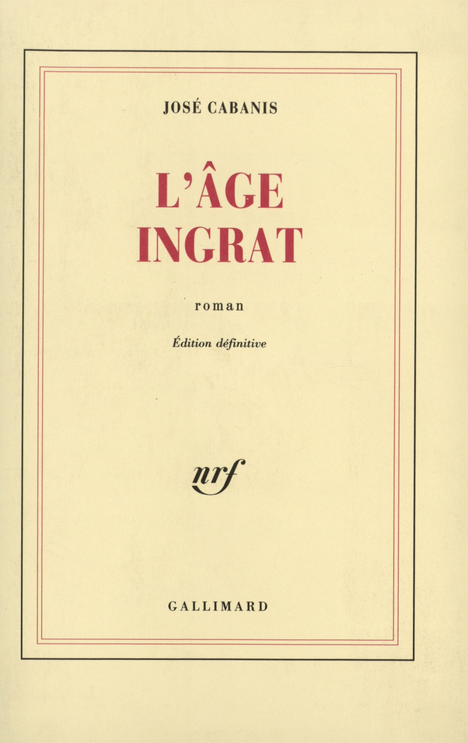 L'âge ingrat (9782070719877-front-cover)