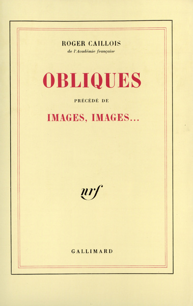 Obliques / Images, images... (9782070708321-front-cover)