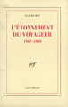 L'Étonnement du voyageur, (1987-1989) (9782070719235-front-cover)