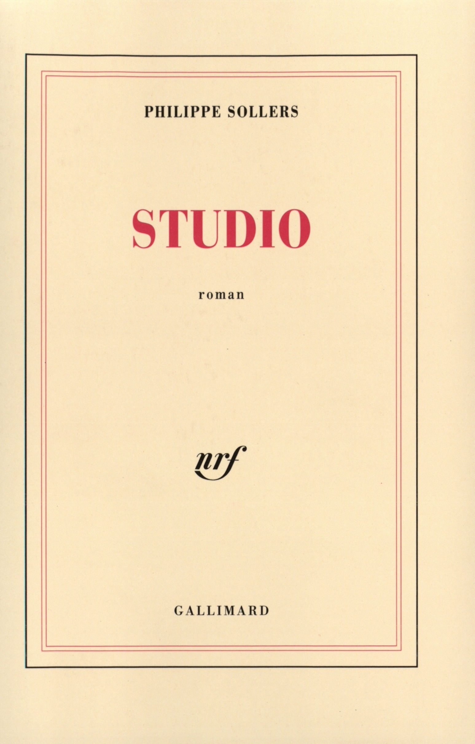 Studio (9782070740840-front-cover)