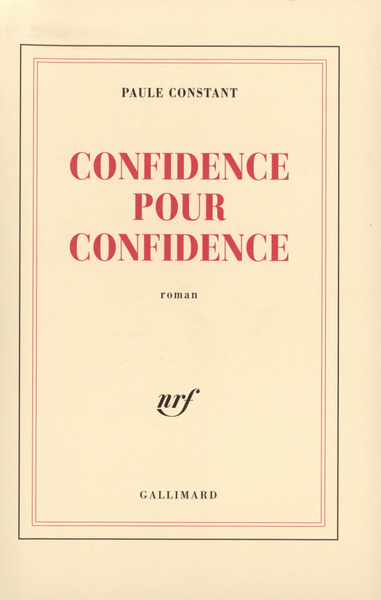 Confidence pour confidence (9782070752317-front-cover)