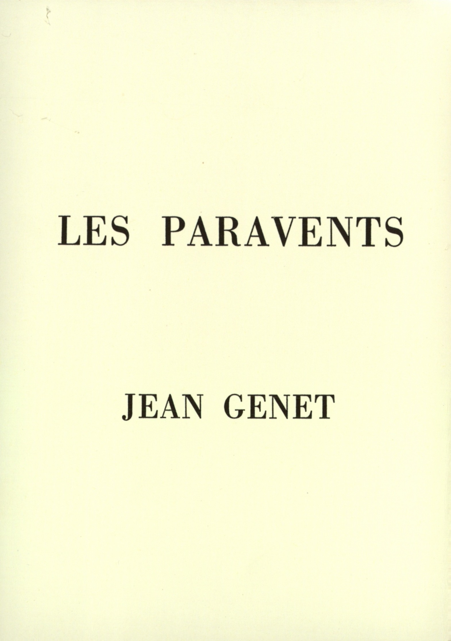 Les Paravents (9782070751488-front-cover)