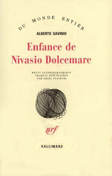 Enfance de Nivasio Dolcemare (9782070713806-front-cover)