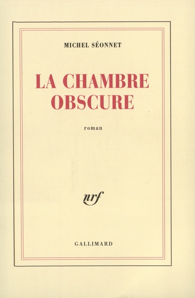 La Chambre obscure (9782070762941-front-cover)