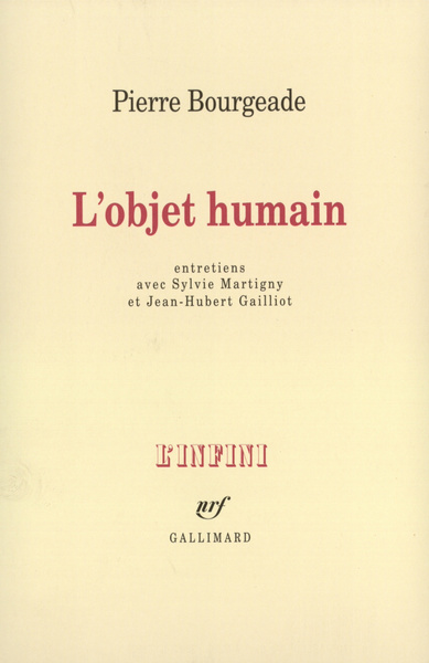 L'Objet humain (9782070768660-front-cover)