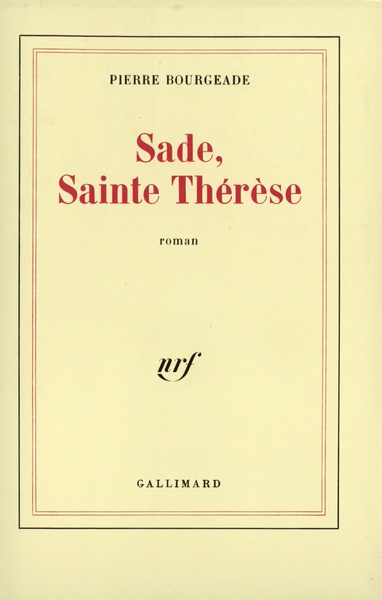 Sade, Sainte Thérèse (9782070711499-front-cover)