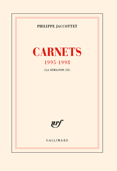 Carnets 1995-1998 (9782070761937-front-cover)