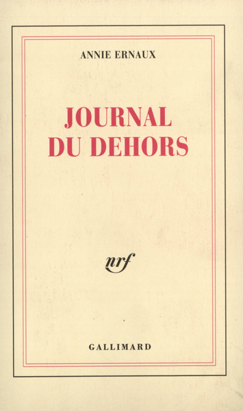 Journal du dehors (9782070733569-front-cover)