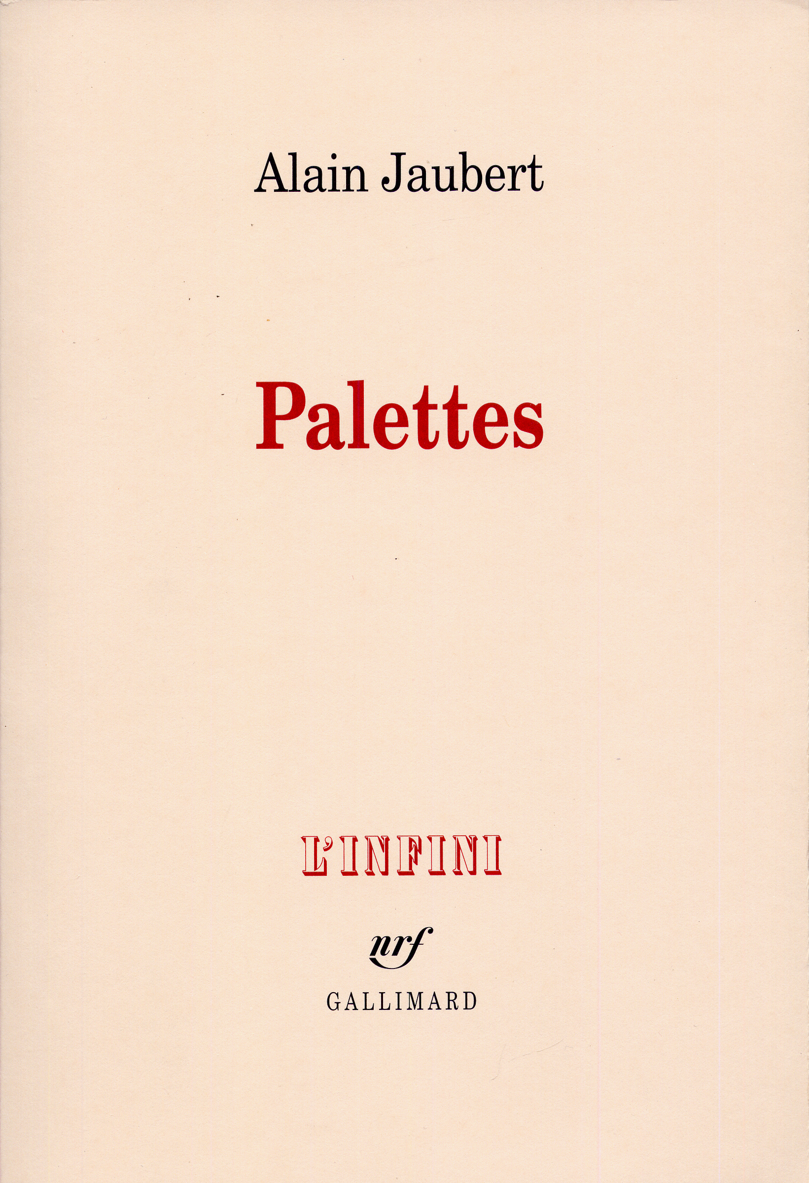 Palettes (9782070751891-front-cover)