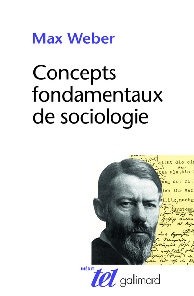 Concepts fondamentaux de sociologie (9782070785285-front-cover)