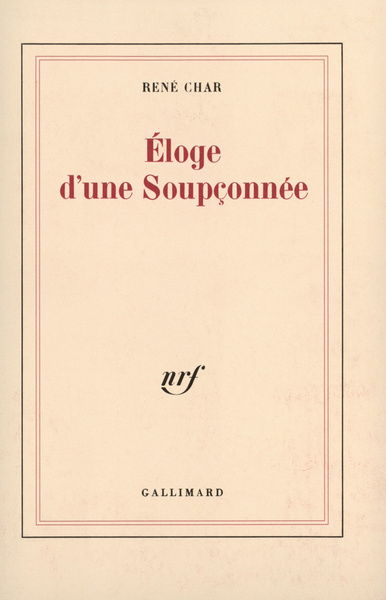 Éloge d'une Soupçonnée (9782070713004-front-cover)