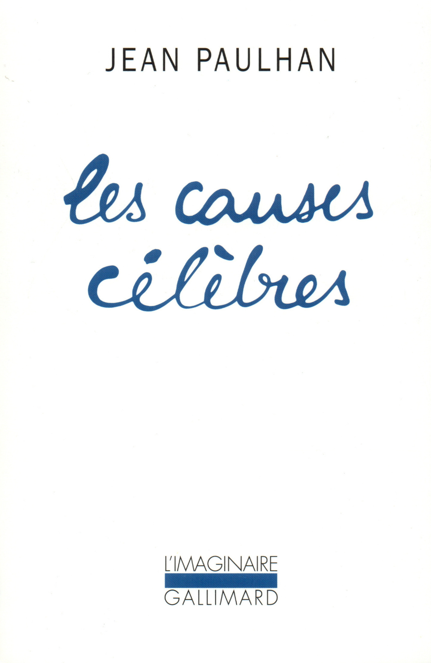 Les Causes célèbres (9782070754892-front-cover)