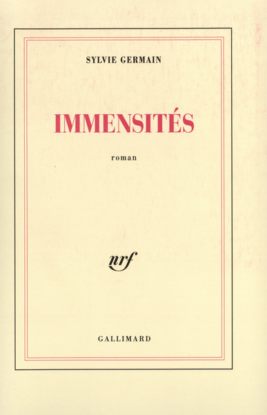Immensités (9782070736430-front-cover)