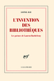 L'invention des bibliothèques, Les poèmes de Laurent Barthélemy (9782070781768-front-cover)
