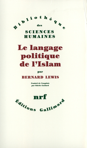 Le Langage politique de l'Islam (9782070714605-front-cover)