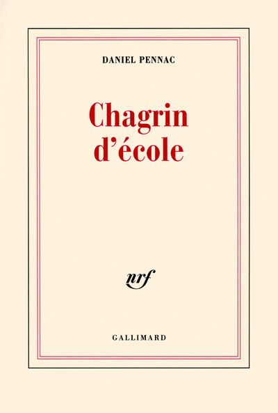Chagrin d'école (9782070769179-front-cover)