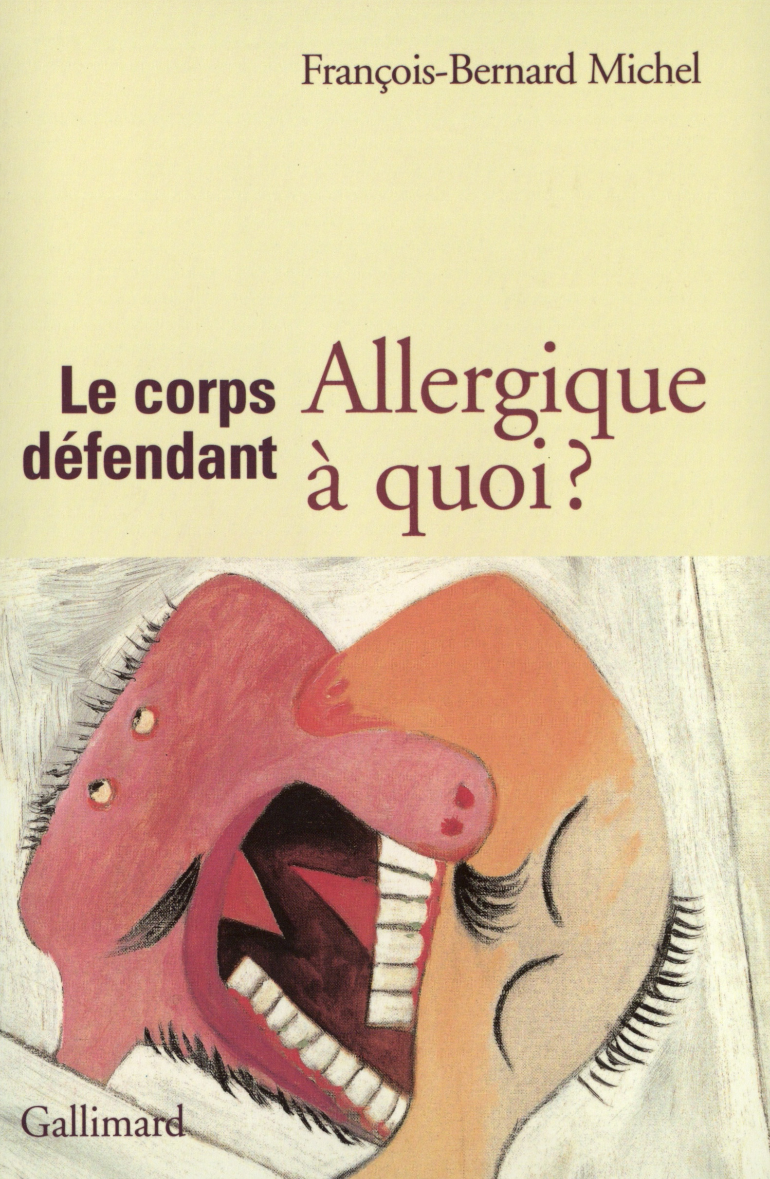 Le Corps défendant, Allergique à quoi ? (9782070766864-front-cover)