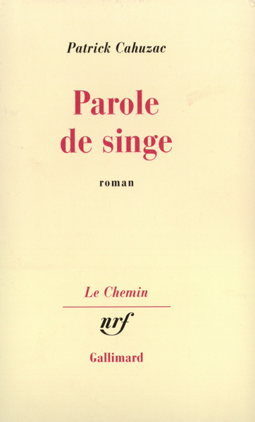 Parole de singe (9782070719310-front-cover)