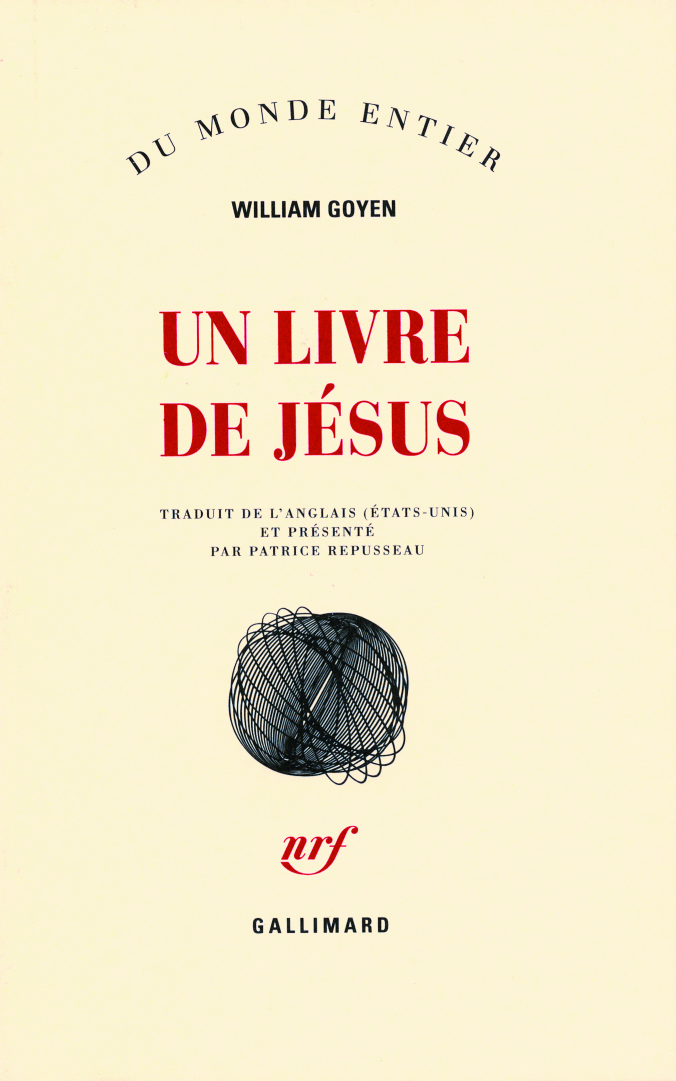 Un livre de Jésus (9782070775590-front-cover)