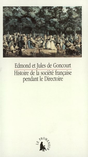 Histoire de la société française pendant le Directoire (9782070726691-front-cover)
