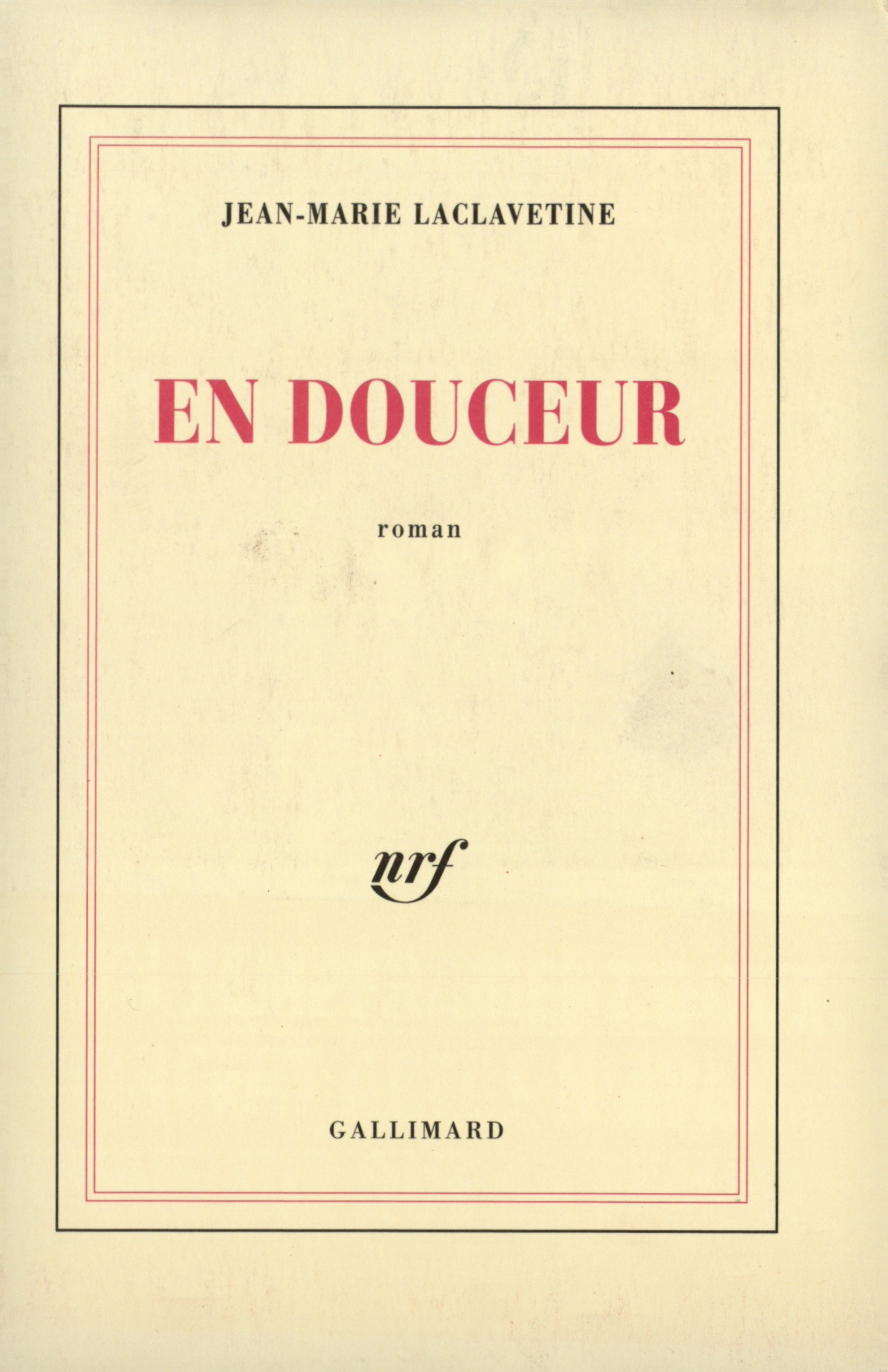 En douceur roman (9782070723997-front-cover)