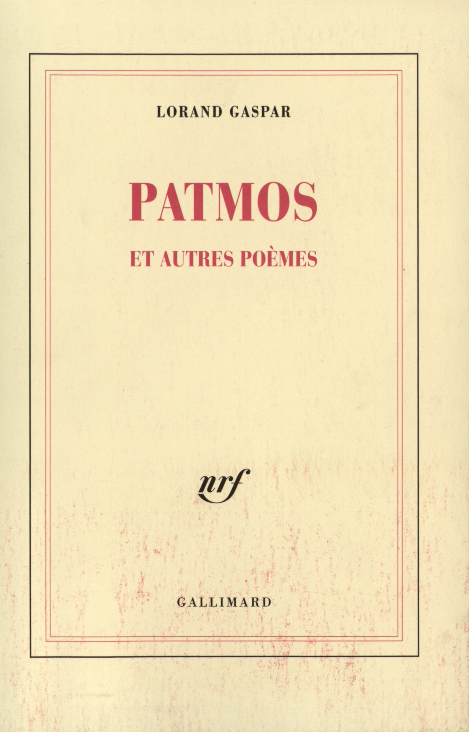 Patmos et autres poèmes (9782070769780-front-cover)