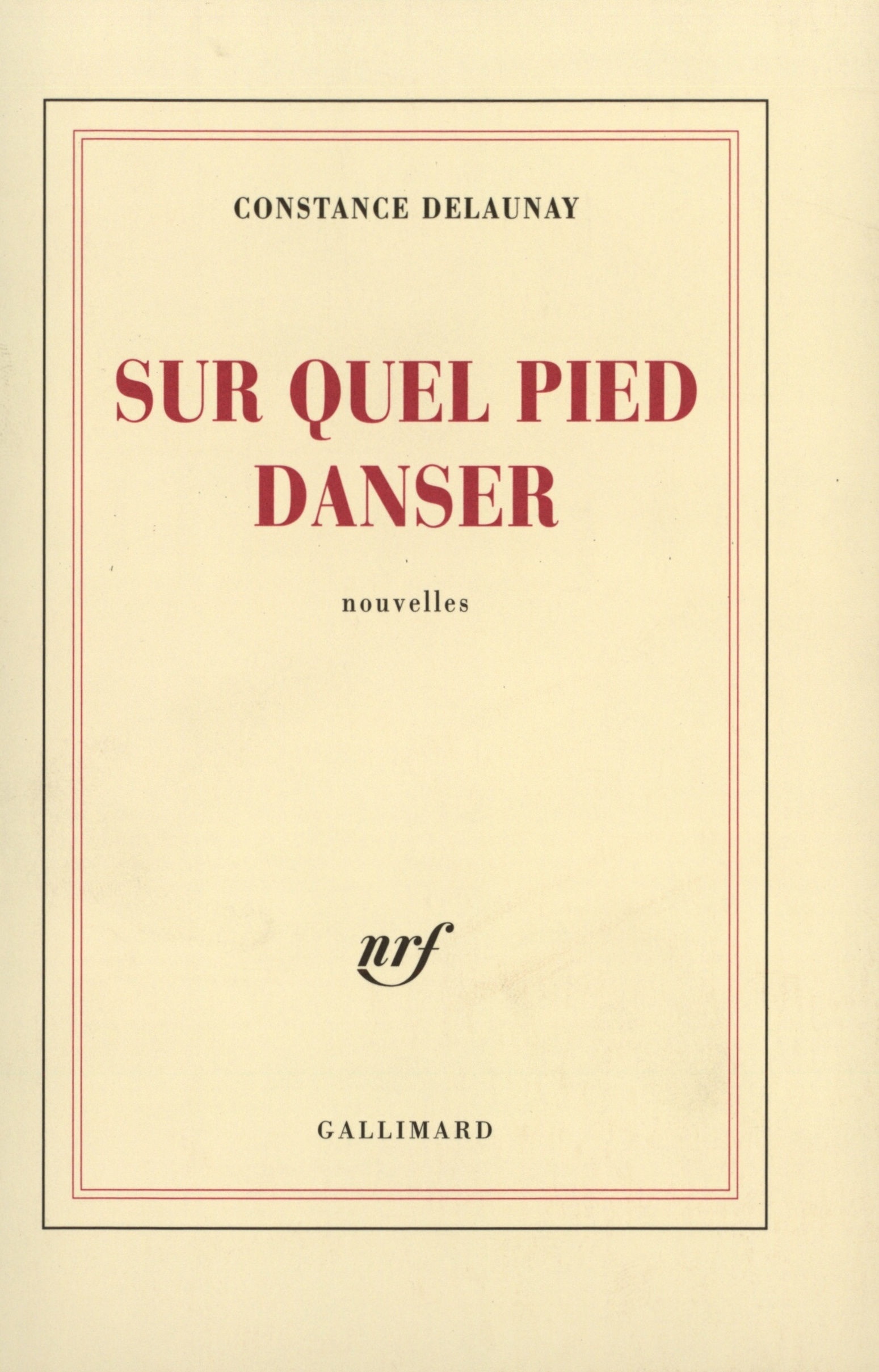 Sur quel pied danser (9782070772162-front-cover)