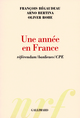 Une année en France, Référendum/banlieues/CPE (9782070783700-front-cover)