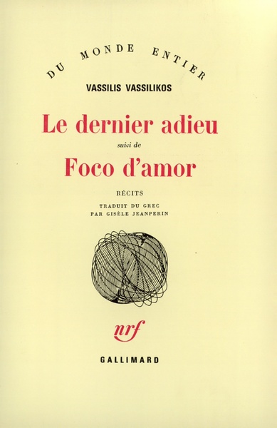Le Dernier adieu / Foco d'Amor (9782070700363-front-cover)