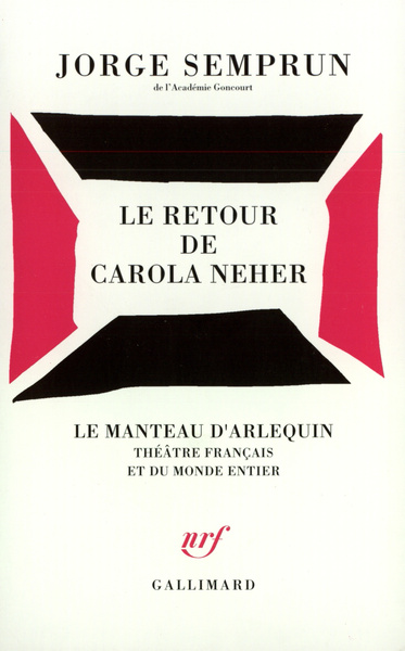 Le Retour de Carola Neher (9782070752225-front-cover)