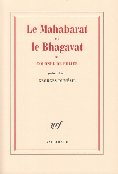 Le Mahabarat et le Bhagavat du colonel de Polier (9782070706051-front-cover)