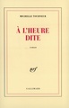 À l'heure dite (9782070748051-front-cover)